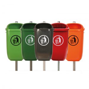 Abfallbehälter Flexi in 5 Farben